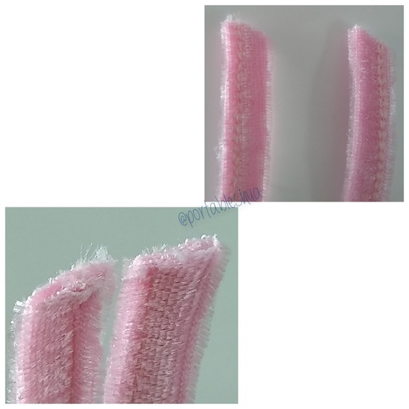 NEW - Pink Velvet Drawstring Shorts - Picture 7 of 7